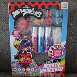 Miraculous Ladybug Beauty Makeover Set - Red, Blue, Purple